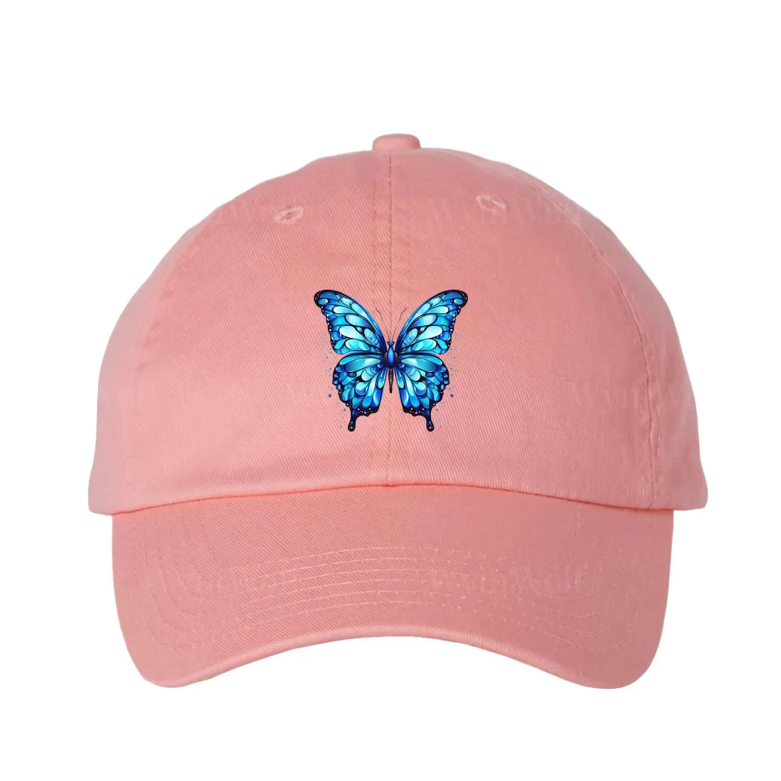 Casquette DadHat rose avec design arthropode no.0011