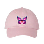 casquette rose pâle dadhat avec un motif arthropode design no.0016