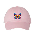 casquette rose pâle dadhat avec un motif arthropode design no.0019