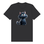 T-shirt Cat graphic 0001 - Dark Grey