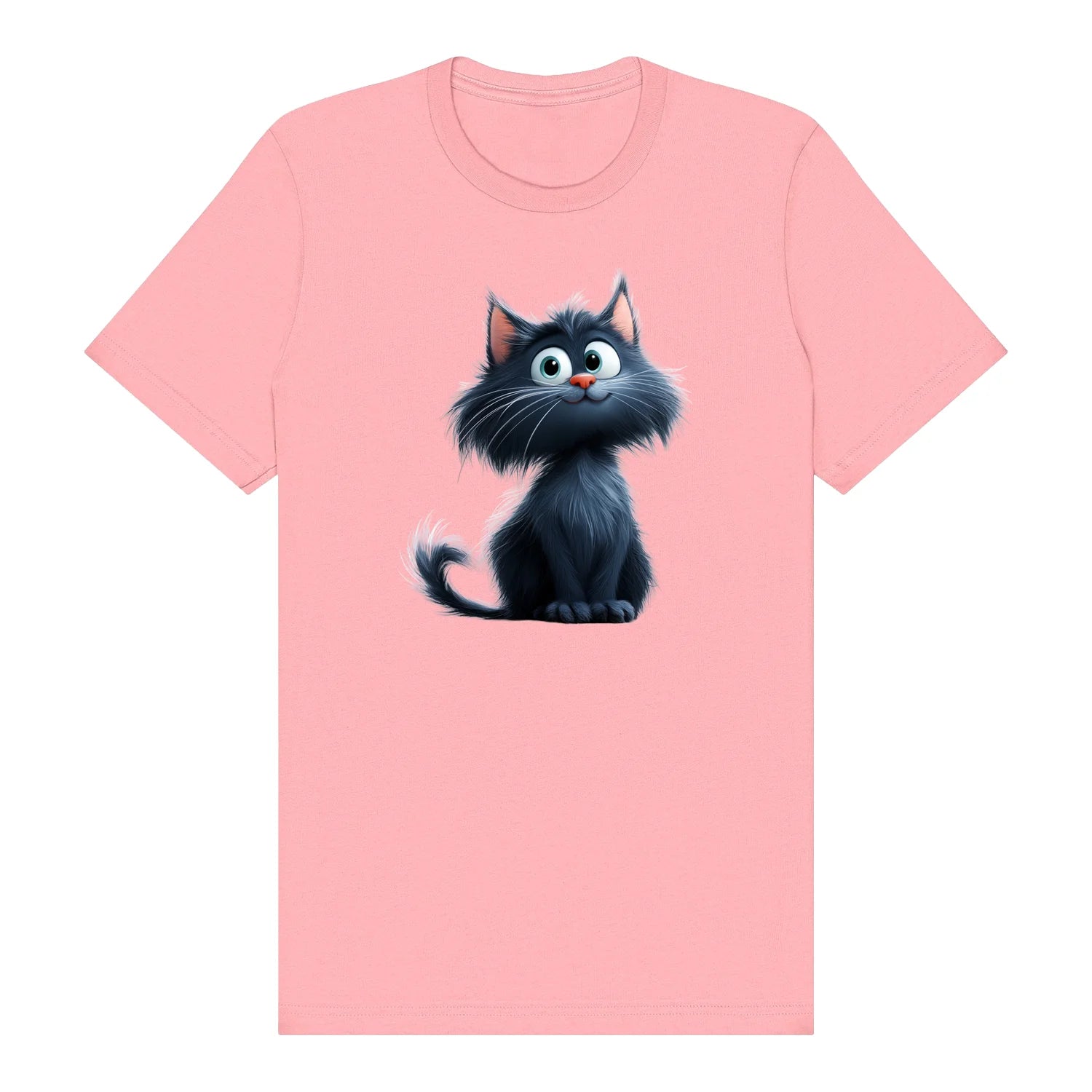 T-shirt Cat graphic 0001 - Pink