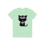 T-shirt Cat graphic 0002 - Mint