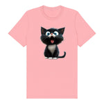 T-shirt Cat graphic 0002 - Pink