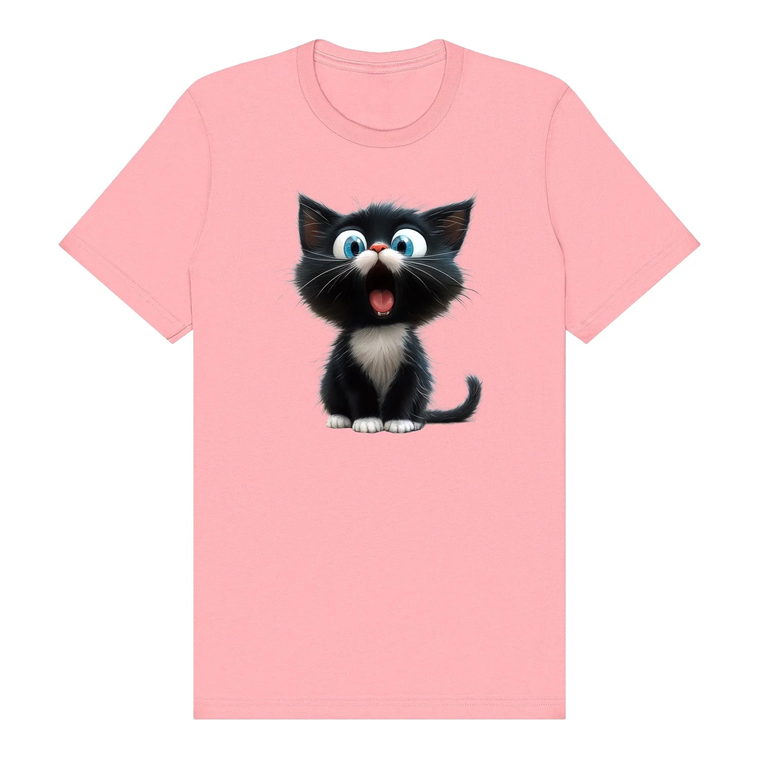 T-shirt Cat graphic 0002 - Pink
