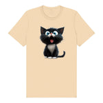 T-shirt Cat graphic 0002 - Soft Cream