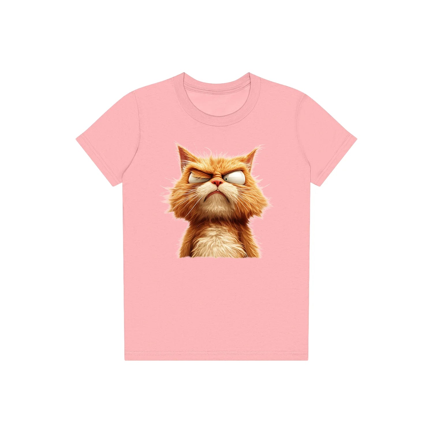 T-shirt Cat graphic 0003 - Pink
