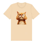 T-shirt Cat graphic 0003 - Soft Cream