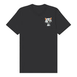 T-shirt Cat graphic 0004 - Dark Grey