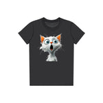 T-shirt Cat graphic 0004 - Dark Grey