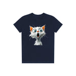 T-shirt Cat graphic 0004 - Navy
