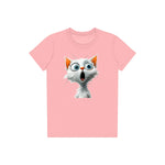 T-shirt Cat graphic 0004 - Pink