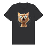 T-shirt Cat graphic 0005 - Dark Grey