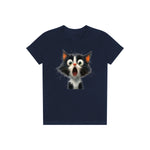 T-shirt Cat graphic 0006 - Navy