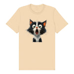 T-shirt Cat graphic 0006 - Soft Cream