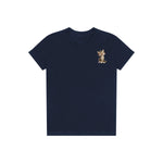 T-shirt Cat graphic 0007 - Navy