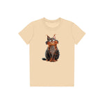 T-shirt Cat graphic 0009 - Soft Cream