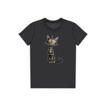 T-shirt Cat graphic 0010 - Dark Grey