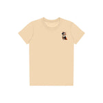 T-shirt Cat graphic 0011 - Soft Cream