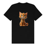 T-shirt Cat graphic 0012