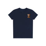 T-shirt Cat graphic 0012 - Navy