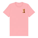 T-shirt Cat graphic 0013 - Pink