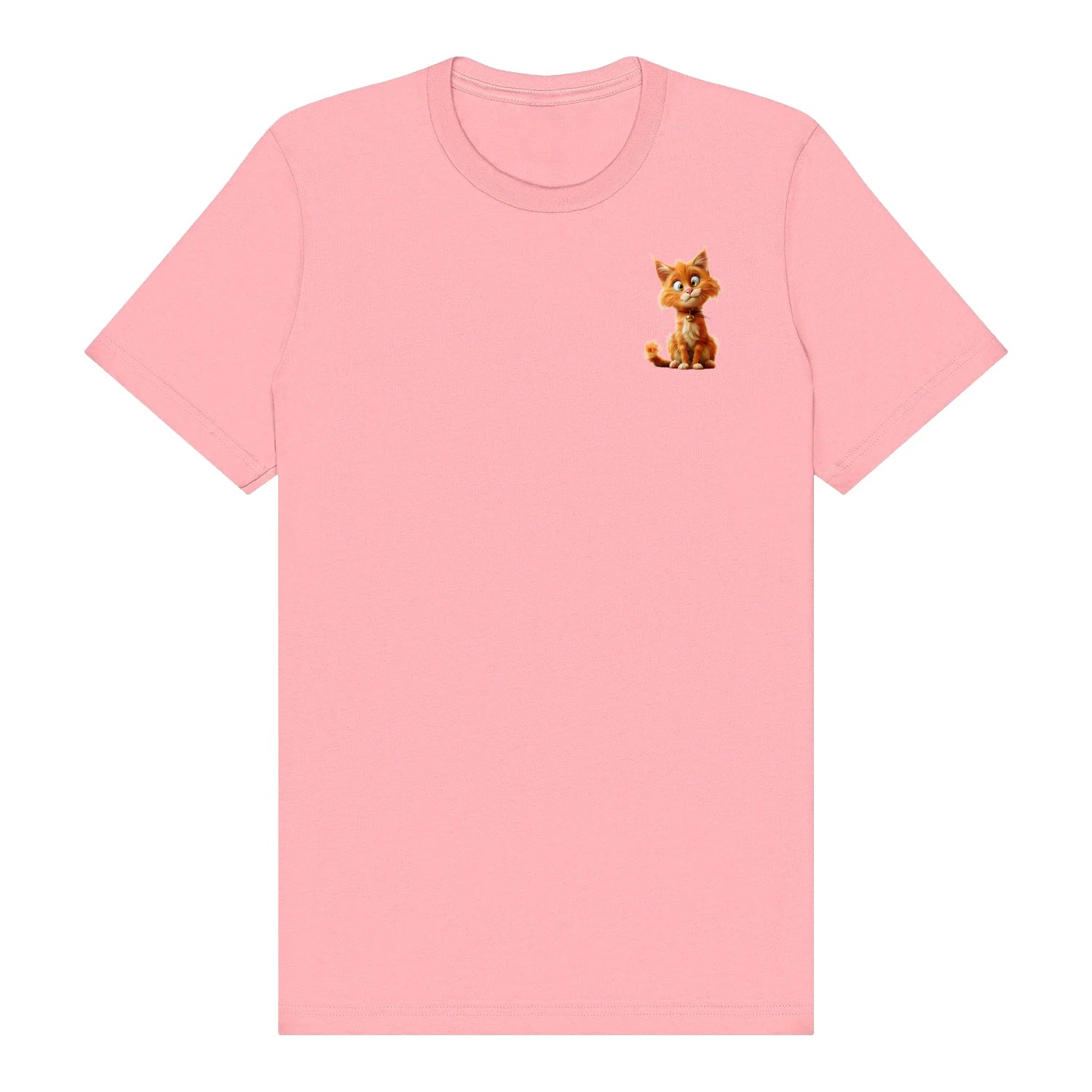 T-shirt Cat graphic 0013 - Pink