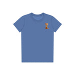 T-shirt Cat graphic 0014 - Columbia Blue