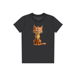 T-shirt Cat graphic 0014 - Dark Grey