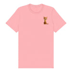 T-shirt Cat graphic 0014 - Pink