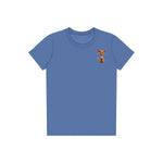 T-shirt Cat graphic 0016 - Columbia Blue