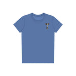 T-shirt Cat graphic 0017 - Columbia Blue