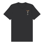 T-shirt Cat graphic 0017 - Dark Grey