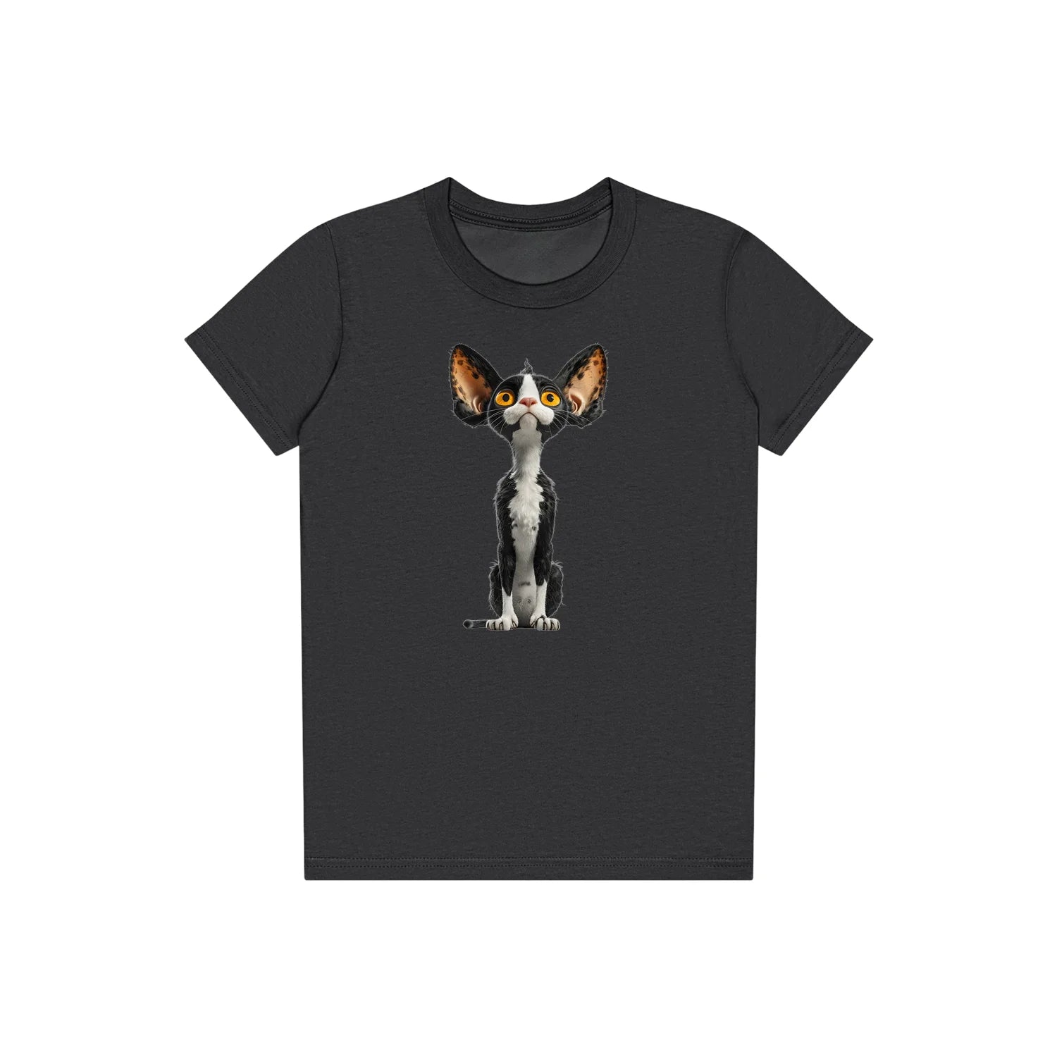 T-shirt Cat graphic 0017 - Dark Grey