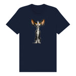 T-shirt Cat graphic 0017 - Navy