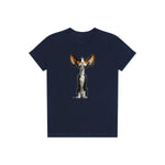 T-shirt Cat graphic 0017 - Navy