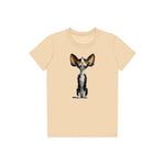 T-shirt Cat graphic 0017 - Soft Cream