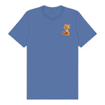 T-shirt Cat graphic 0018 - Columbia Blue