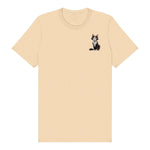 T-shirt Cat graphic 0022 - Soft Cream