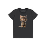 T-shirt Cat graphic 0024 - Dark Grey
