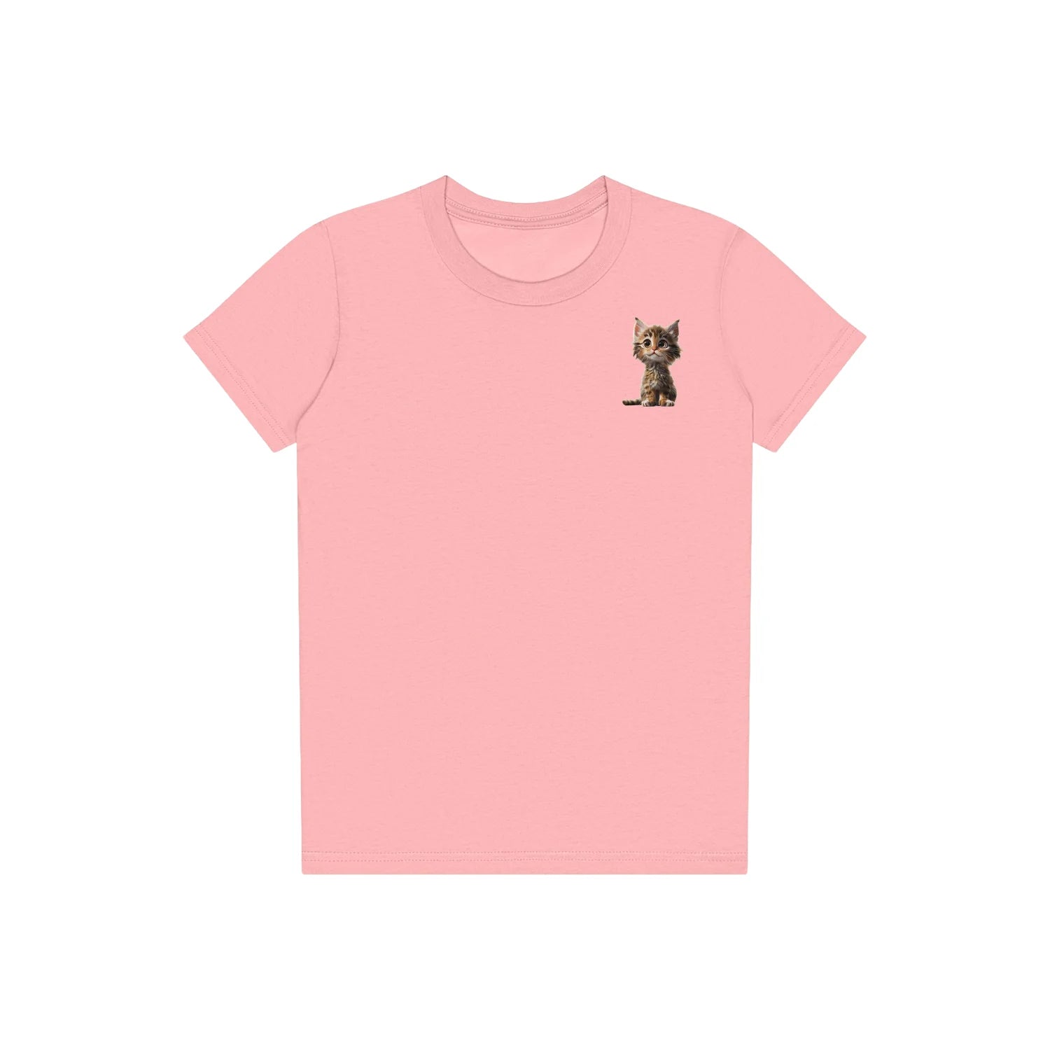 T-shirt Cat graphic 0024 - Pink