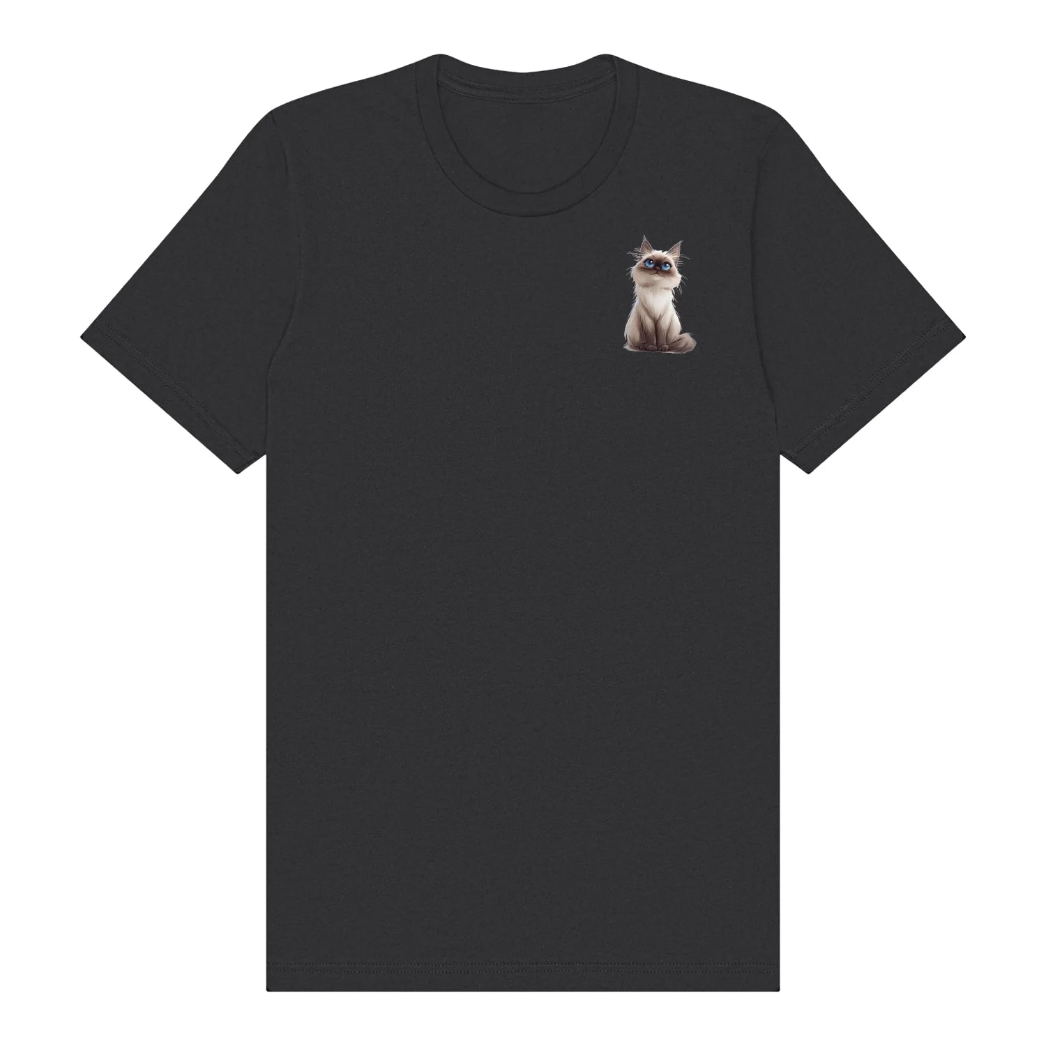 T-shirt Cat graphic 0025 - Dark Grey