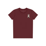 T-shirt Cat graphic 0025 - Maroon