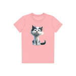 T-shirt Cat graphic 0026 - Pink