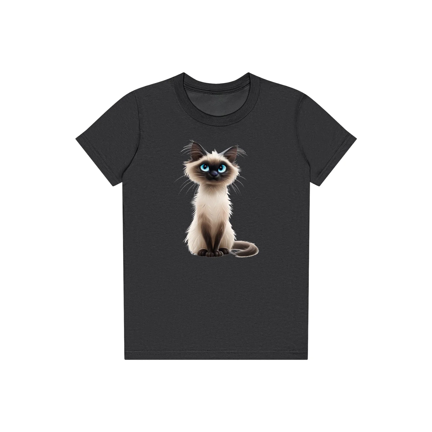 T-shirt Cat graphic 0027 - Dark Grey
