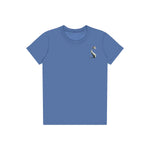 T-shirt Cat graphic 0029 - Columbia Blue