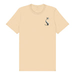 T-shirt Cat graphic 0029 - Soft Cream