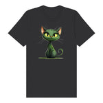 T-shirt Cat graphic 0033 - Dark Grey