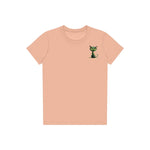 T-shirt Cat graphic 0033 - Peach