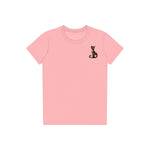 T-shirt Cat graphic 0034 - Pink