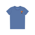 T-shirt Cat graphic 0035 - Columbia Blue